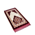 Cheap Wholesale Factory Islamic Gift Travel Muslim Portable Prayer Carpet Rug Pocket Mat Islamic Prayer Carpet